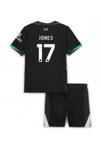 Liverpool Curtis Jones #17 Babytruitje Uit tenue Kind 2024-25 Korte Mouw (+ Korte broeken)